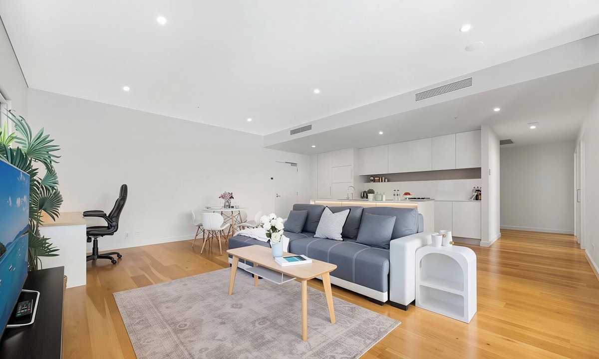 Macquarie Park Apartment | 2 Bedroom APT with Parking, Pool & Gym Elevated View Light Airy Retreat