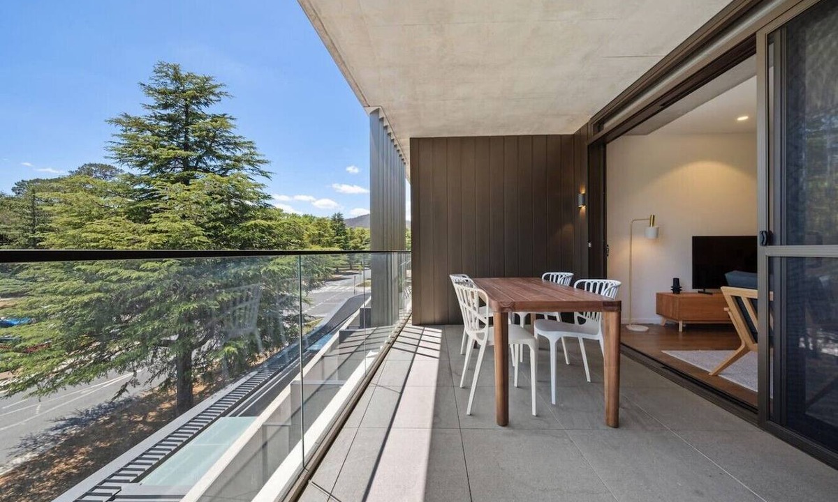 Braddon Apartment | 2BR Haig Park View w/Balcony & Secure Car Space!