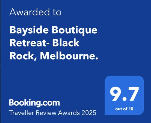 Black Rock Bed & Breakfast | Bayside Boutique Retreat- Black Rock, Melbourne.