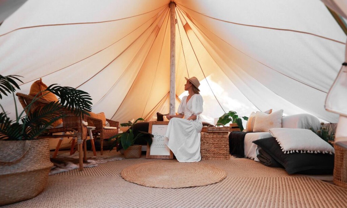 Marion Bay House | Bayside Glamping;s Tent - Romantic Coastal Retreat in Marion Bay
