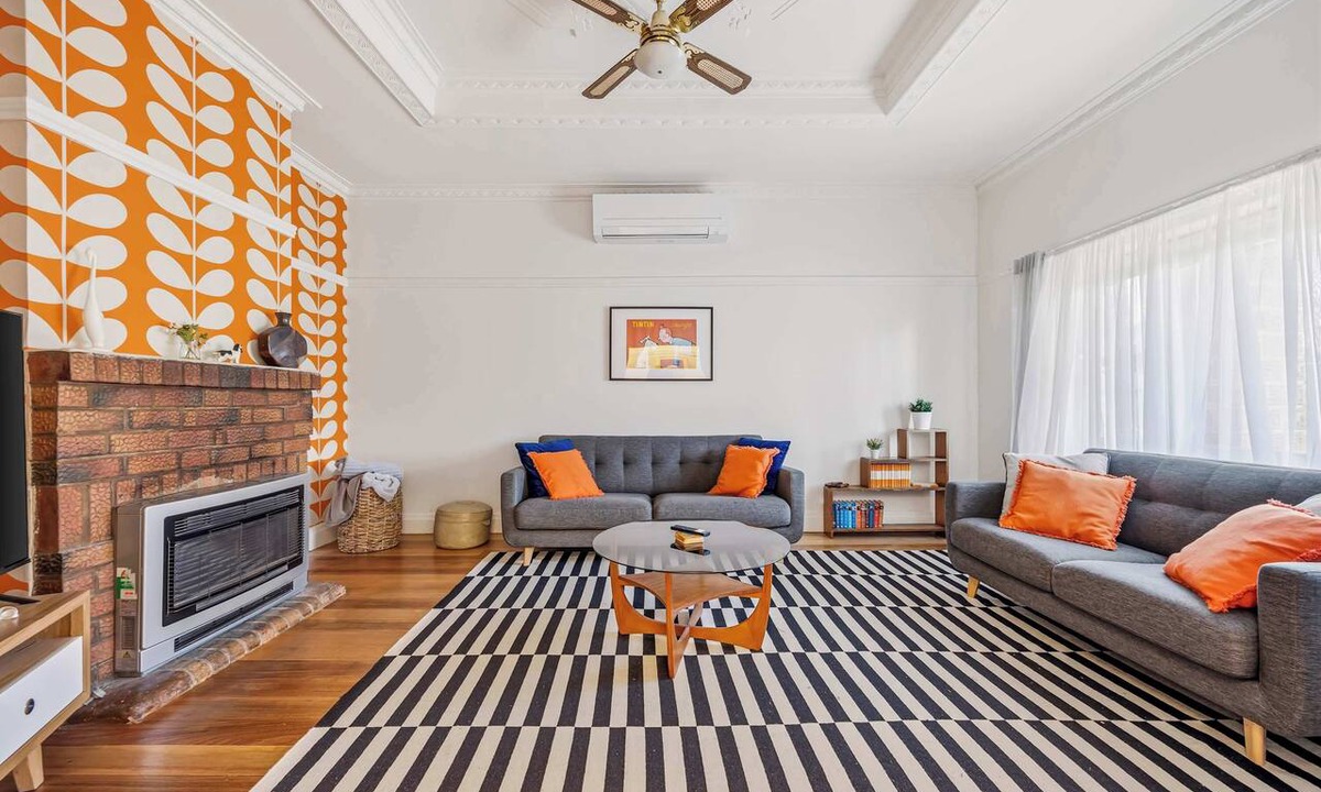 Stawell House | Brighton Belle, Stawell | Bright and Funky Mid Century Modern Home