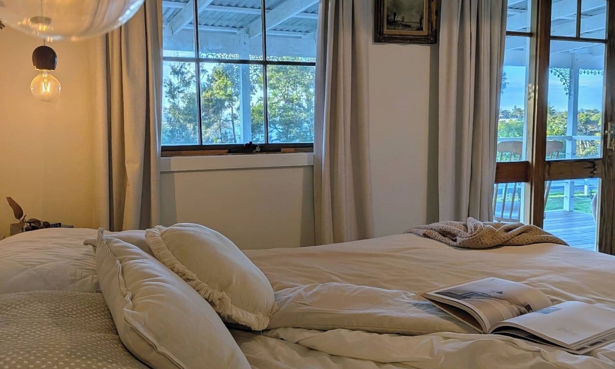 Clarence Point Cottage | Cute River Shack with Wood Fire in Clarence Point.