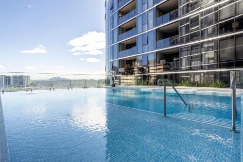 Phillip Apartment | Elegant 3BR Retreat with Pool, Parking & Balcony