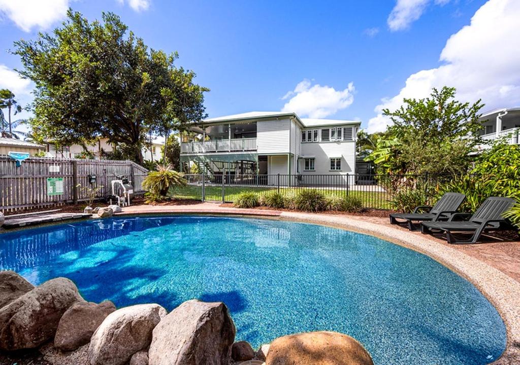 Hermit Park House | Hidden Haven Balcony Views & Private Pool
