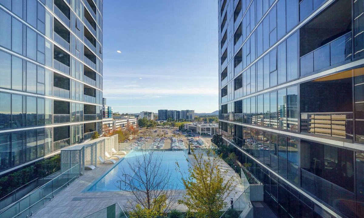 Phillip Apartment | Luxury Living and Pool Views in the Heart of Woden