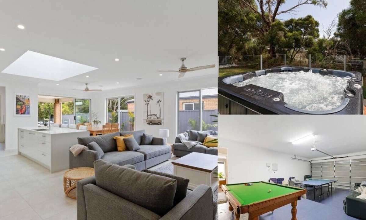 Cowes House | Modern Beach House in Cowes with outdoor spa