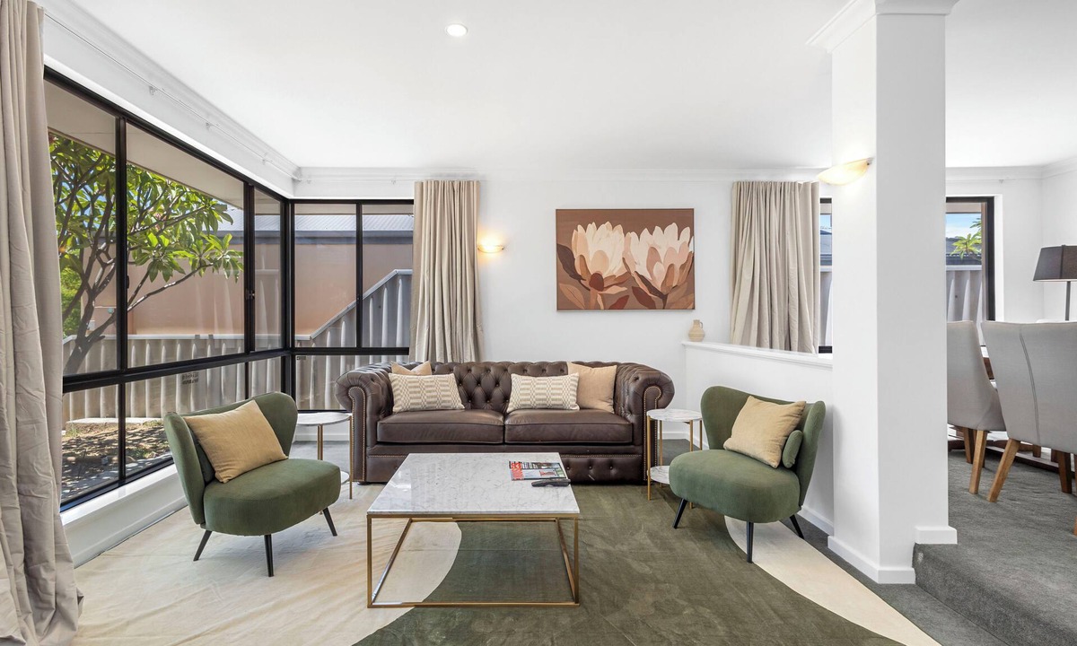 Dianella House | Monaco Family Retreat is a spacious, elevated haven designed with families in mind. Featuring generous bedrooms, multiple bathrooms, and relaxed living areas, it offers room for everyone to unwind in comfort.