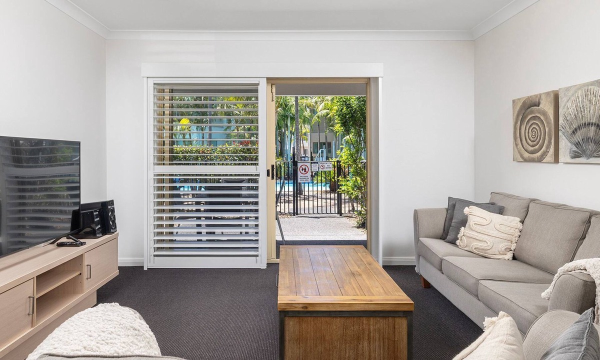 Salamander Bay Apartment | Oaks Pacific Blue Pool spa more in complex