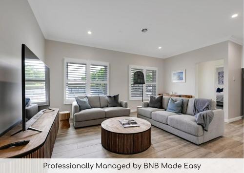 Orange House | Paradise on Prince - Sleek & Stylish, Dog Friendly