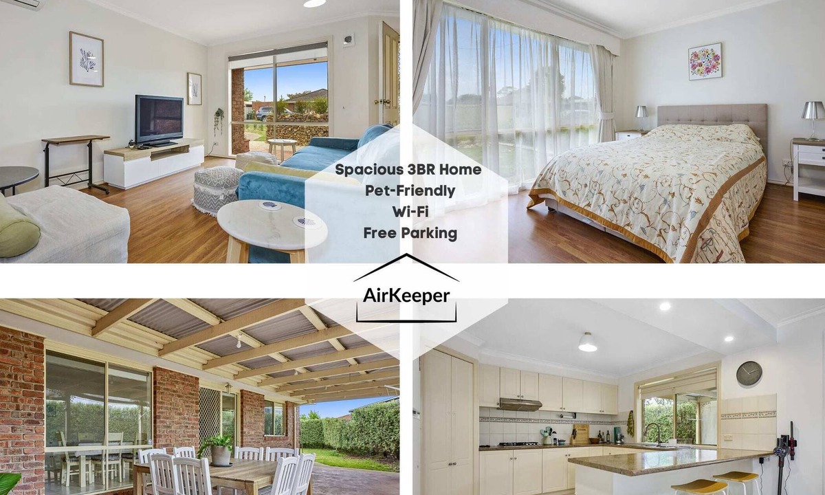 Capel Sound House | Pet-friendly Family Retreat/ Capel Sound, VIC