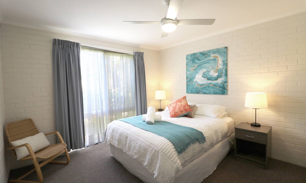 Merimbula Cabin | Poolside - Ground floor opposite pool