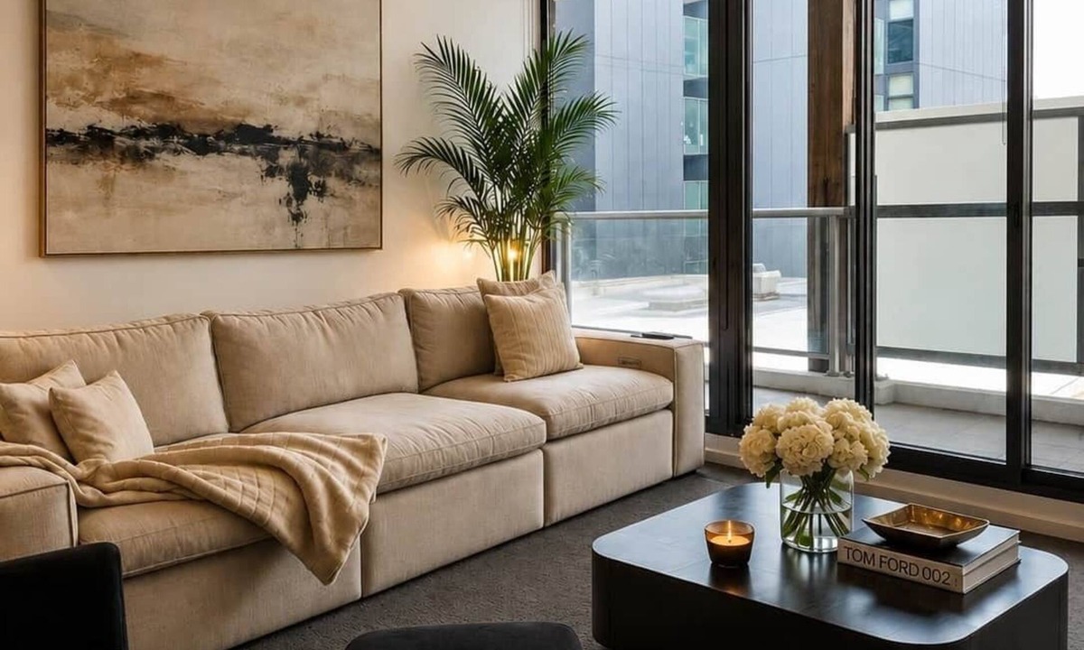 Port Melbourne Apartment | Port Melbourne Luxe Escape 2 Bed, 2 Bath, Pool, Balcony