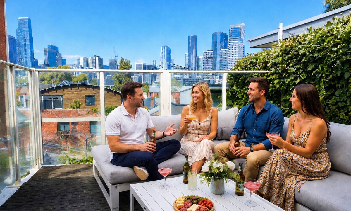 West Melbourne House | Rare 3 Parking! Amazing City Views, CBD at Doorsteps, 3BR2B Beautiful Terrace
