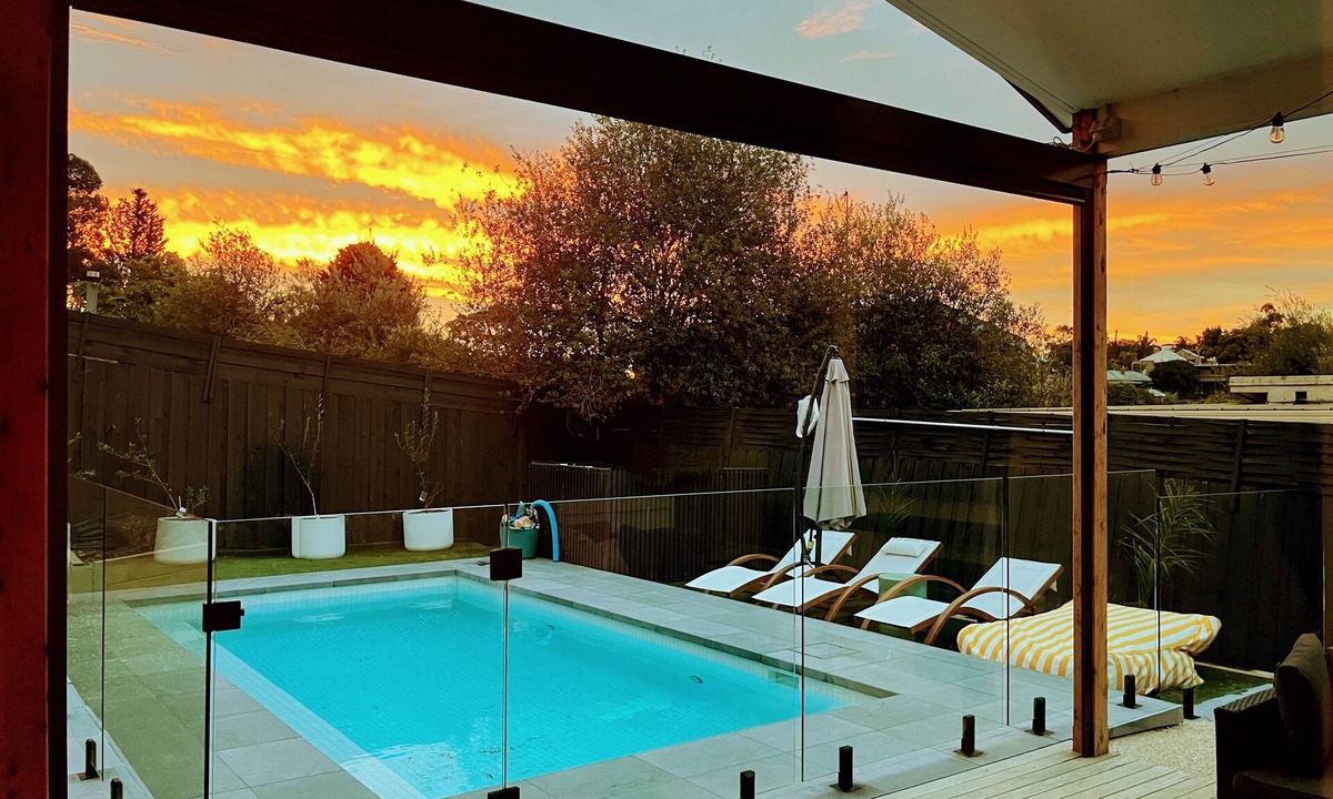 Ocean Grove House | Stunning beach house with pool & basketball court for the kids. Pet friendly!