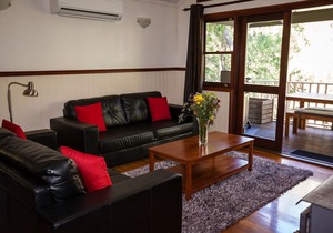 3 Bedroom Sleeps up to 6 guests, features 3 bedrooms and a large living/dining plus veranda