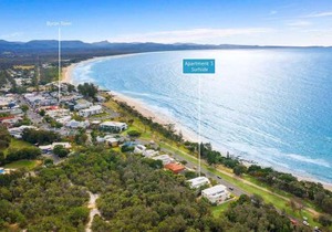 Apartment 3 Surfside - beachfront with ocean views
