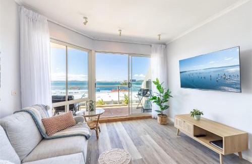 Shoal Bay Apartment | 203 The Breakwater 2 Messines St magical unit with lift pool views and aircon