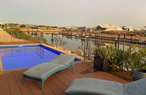 Exmouth House | 22 Corella Court - Marina property situated on the canal