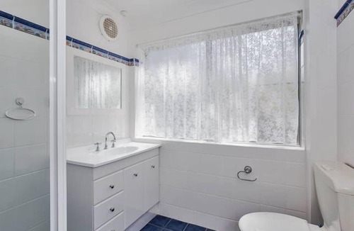 Shoal Bay Apartment | Adriana Apt -Private back yard with direct access to the National Park
