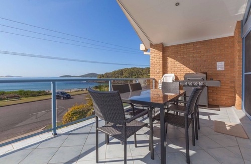 Fingal Bay House | Beach and coastal views, across the road from Fingal Bay surf beach