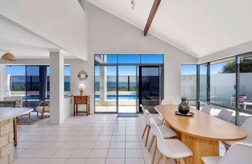 Halls Head House | Beachfront Bliss - 5BR Luxury Retreat with Private Pool and Direct Beach Access