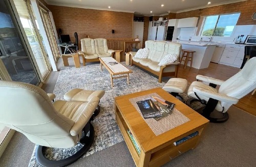 Marion Bay House | Beachfront luxury Marion Bay, Ocean views, safe swimming beach directly in front
