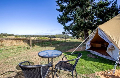 Forrest RV Rental | Bell Tent Retreat for Two in Victoria's Picturesque Otway Ranges, Australia