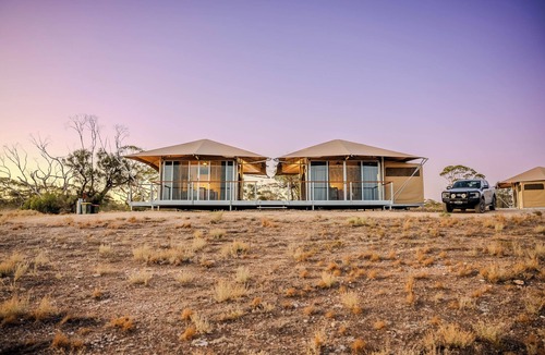 Morgan Cabin | Byrne Vineyards - Eco Suites 2 Tents