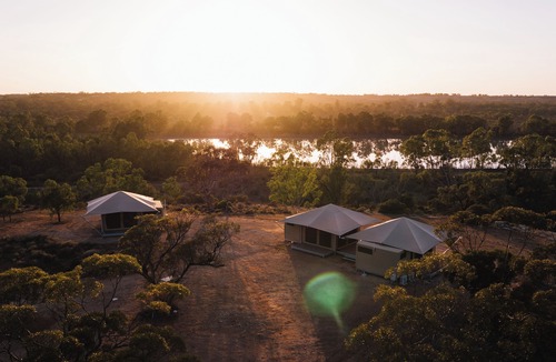 Morgan Cabin | Byrne Vineyards - Eco Suites 2 Tents