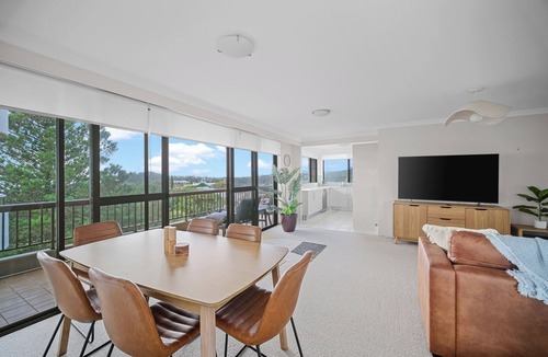Forster Apartment | Coastal Apartment with Ocean Views, Pool, Sauna & Tennis Court