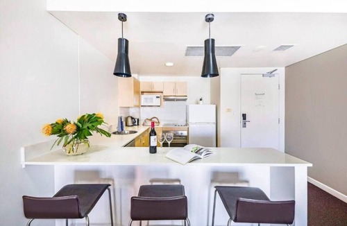 Darwin City Centre Apartment | Couples Escape on the Esplanade w Pool and Balcony