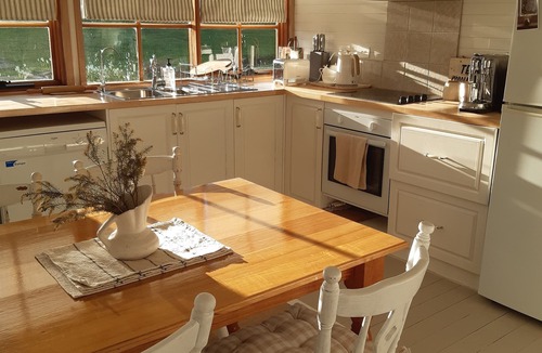 Clarence Point Cottage | Cute River Shack with Wood Fire in Clarence Point.