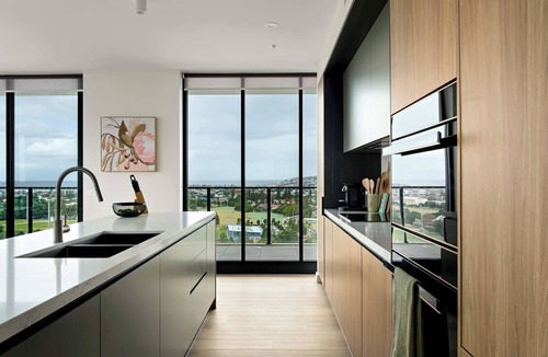 Newcastle West Apartment | Elevated 3BR Stay - Views, Amenities, Parking