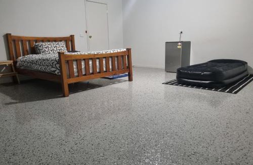 Truganina House | Garage converted into a room