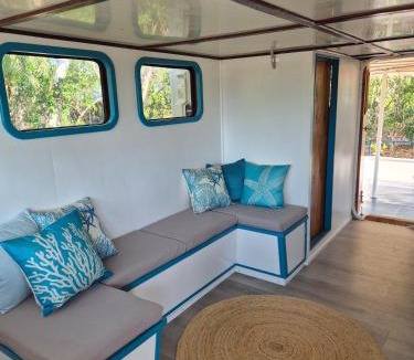 Wagait Beach Boat Rental | Gracie - May Unique boat stay with ocean views