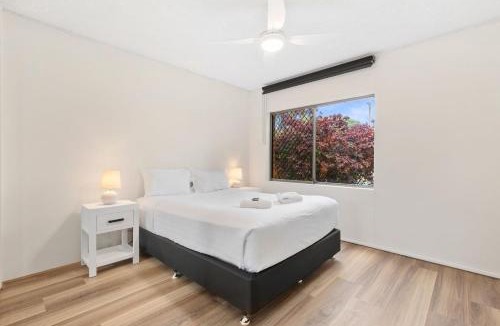 Coffs Harbour Apartment | Ground floor quiet garden balcony heated pool at 223 Sandcastles