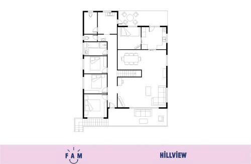 The Hill House | Hillview - Walk to City & Beach - Free Parking