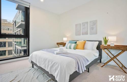 Moonee Ponds Apartment | KozyGuru | Moonee Ponds | Modern 1 Bed Apt Parking