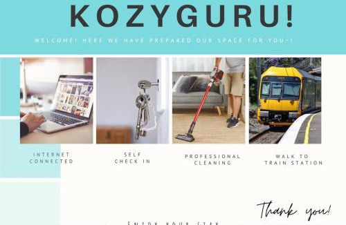 Potts Point Apartment | KozyGuru | Potts Point | Stylish Inner-City Studio