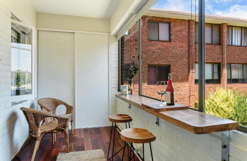 Perth Central Business District Apartment | Langley Park 2BR CBD Character Apt with FREE Parking