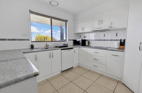 Lakes Entrance House | Little Miss: View towards the waters of North Arm and the ocean