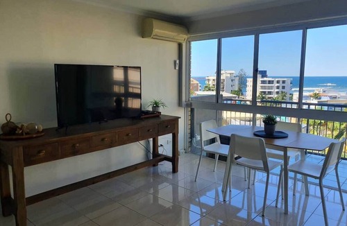 Caloundra Apartment | Location at Its Best - Sea Views & Private Rooftop