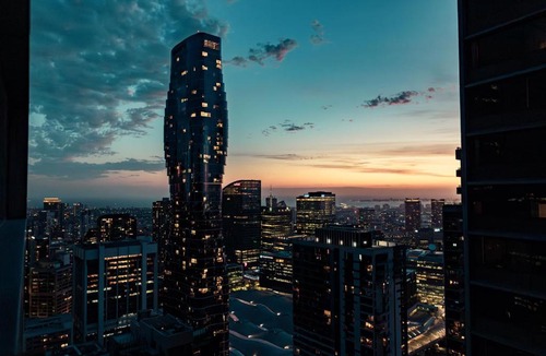 Melbourne Central Business District Apartment | Lux 2BR CBD Apartment with Pool Spa Gym and City Views