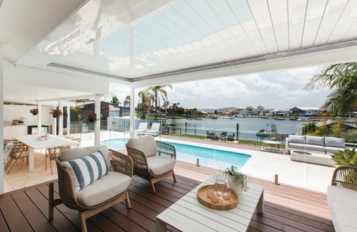 St Huberts Island House | Luxe Island Retreat | Jetty, Private Pool, 3BR