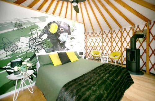Jumbunna Cabin | Luxury Yurt Rental for Romantic Glamping Vacations in Jumbunna, Victoria