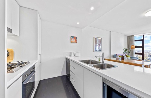 Sydney Olympic Park Apartment | Modern 2BR Haven High Level & Stadium Views