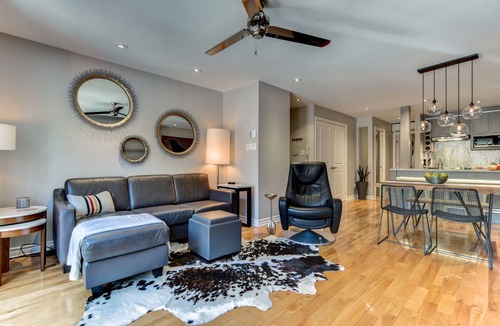 Gay Village Condo | Modern Montreal Village Condo – Chic Design, Prime Location, Incredible Style!