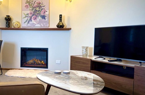 Howrah Villa | New Bathroom, Dressing Room and Electric Fireplace