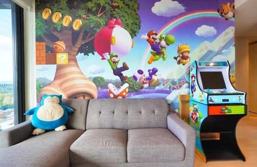 Adelaide Central Business District Apartment | Nintendo Theme-Adelaide CBD-King Bed-Gym-BBQ
