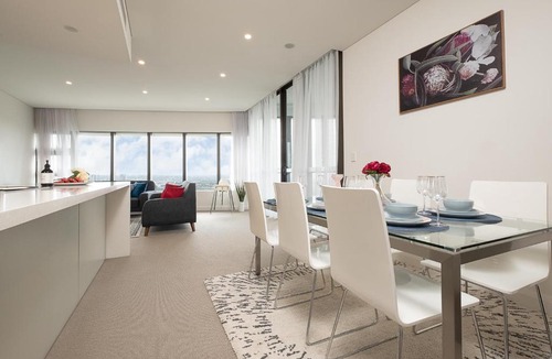 Sydney Olympic Park Apartment | Olympic Park central location, high level, full City view,